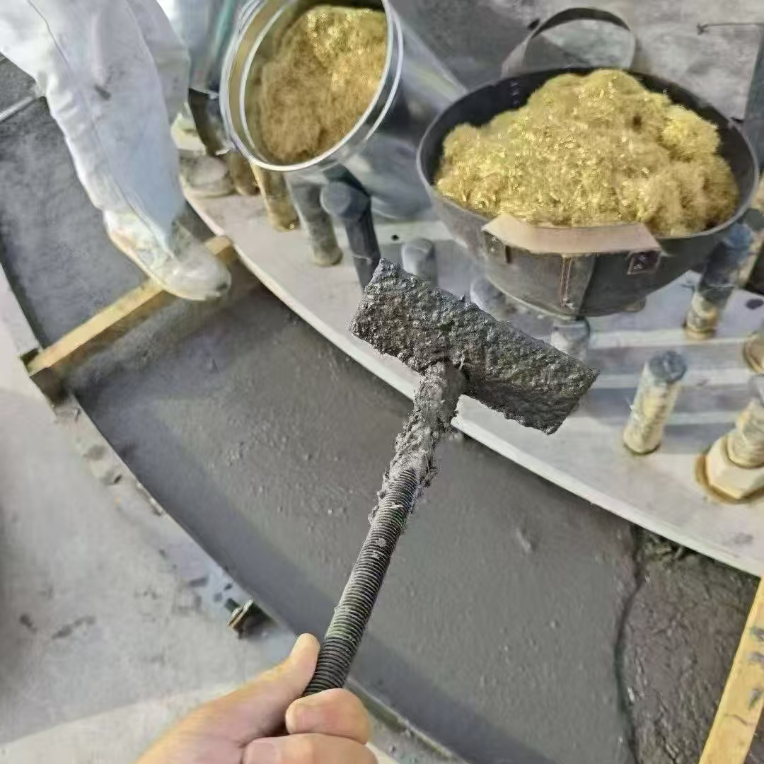 盈江C120钢纤维高强无收灌浆料 轧机压缩机汽轮机发电机锻压设备底座灌浆材料
